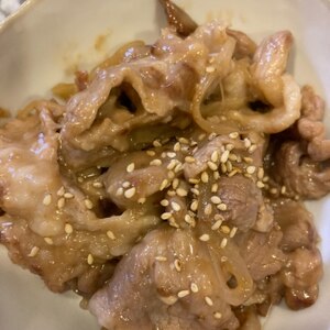 【小間切れ肉で】豚のしょうが焼き